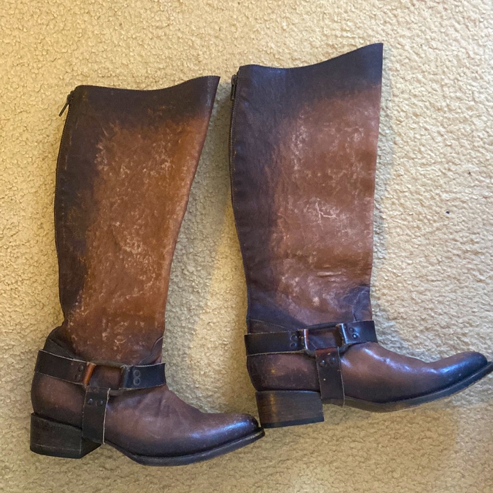 Distressed Free bird by Steven boots